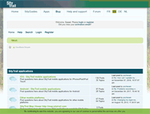 Tablet Screenshot of forumen.sitytrail.com